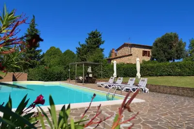 Image de Maison de vacances privée avec piscine privée, Wifi, climatisation, Tv, patio, vue panoramique