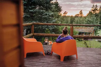 Maison de vacances dans un endroit calme et reposant avec un beau jardin