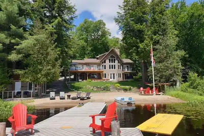 Image de Dream Four Season Cottage sur le lac Mirage Près de Huntsville, Ontario