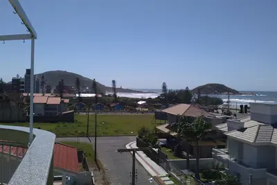 Image de Grand penthouse avec piscine face à la mer, plage, centre du village imbituba