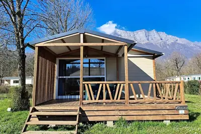 Image de Chalet 6 Personnes - Morea - 2 Chambres - 25 m² + terrasse semi couverte 16 m² 6 à 7 personnes - 6 pers. inclus dans le tarif