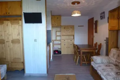 Image de La Plagne-Montalbert, studio 4 pers, centre station, départ ski aux pieds