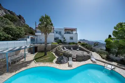 Image de Villa spacieuse, vue splendide sur la mer, piscine privée, Crète sud