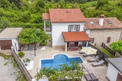 Image de Belle maison à Labin avec WiFi