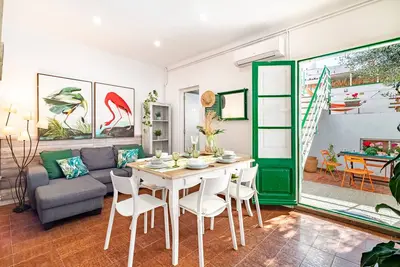 Casa Flamingo, Climatiseur, Tv, Wifi, patio, terrasse, grill