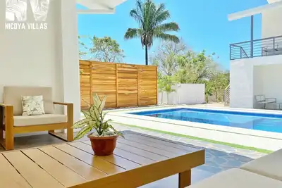 Image de Belles Villas Nicoya # 1 (petit déjeuner inclus) en face de la plage de Mal Pais!