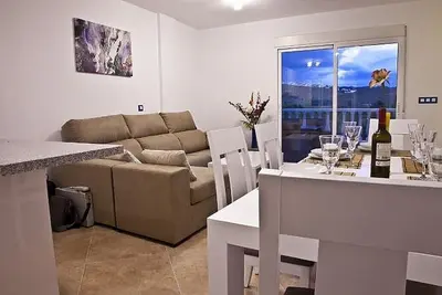 Image de Al02 Duplex 3 chambres El Alamillo, vue sur la mer, distance de marche de la plage et des commodités