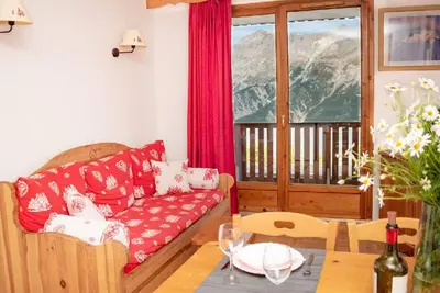 Image de Appartement 2 Pièces 6 Personnes avec Balcon à Puy-Saint-Vincent