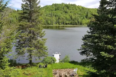 Image de La Kamik bord de lac - Chalet Laurentien au bord du lac