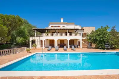 Image de Villa avec vue sur le port d'Andratx avec piscine privée