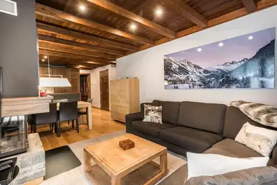 Image de Restanca Bel appartement récemment meublé pour 8p au pied des pistes 1500