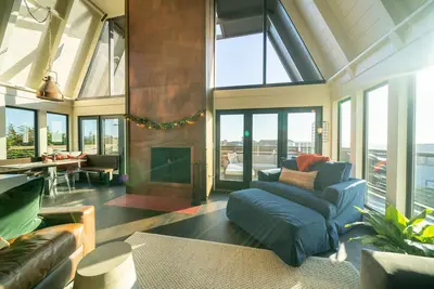 Image de La retraite sur la plage de Copper Nest avec une vue imprenable