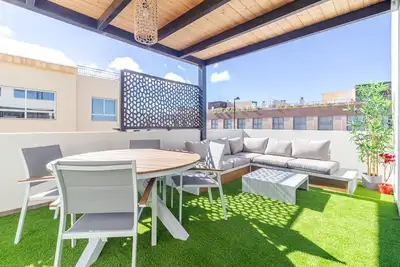 Flatguest Cotillomar A13 * Penthouse * Beach View * Bbq