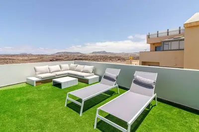 Flatguest Cotillomar A15 * Atico *  Terrazas * Vista Volcán