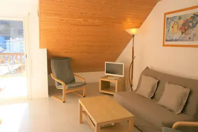Image de Duplex T3 au cœur de Saint-Lary-Soulan - 6 pers. , balcon, parking, skis