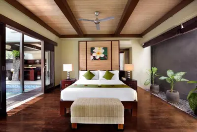 Image de Villa avec piscine privée à quelques pas de la plage