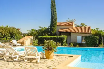 Image de Villa classée 4* calme dans domaine viticole des corbieres avec grande piscine