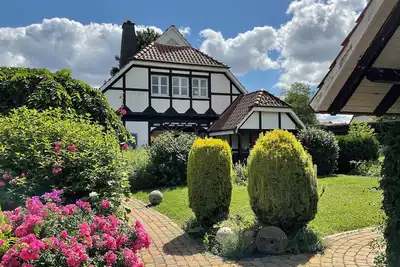 Image de Maison de vacances sur la piste cyclable de la Weser dans le Weserbergland