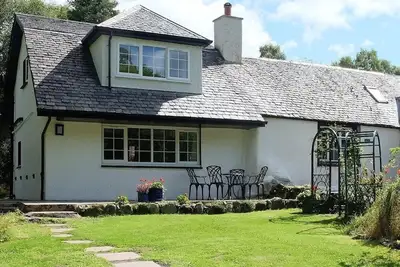 Image de Chalet boisé dans les Trossachs à proximité des pistes cyclables, des lochs et des promenades dans les collines