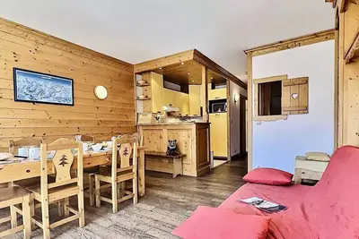 Image de Appartement de charme 3 pièces 8 personnes à Tignes ski aux pieds et proche des commerces dans le quartier du Lac