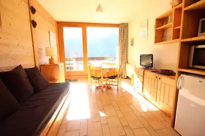 Image de Studio 4 personnes à Plan Peisey proche des commerces et des pistes