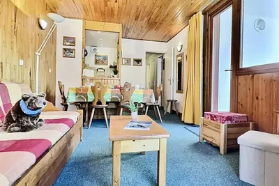 Image de Appartement 2 pièces 4 personnes à Tignes proche des commerces et des pistes dans le quartier du Lavachet. Appartement avec un g