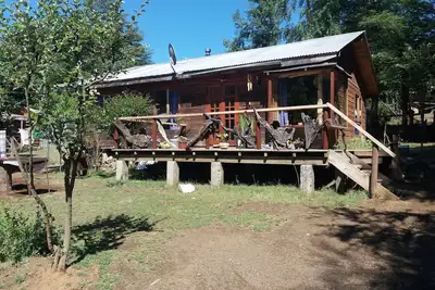Maison avec terrasse près du lac, des parcs nationaux et des yeux caburgua
