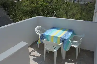 Image de Appartement d'une chambre avec la terrasse Metajna, Pag (A-6336-c)