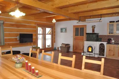 Image de Maison de vacances avec cheminée