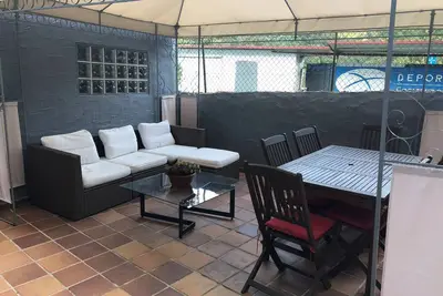 Maison avec terrasse et cheminée dans les montagnes des Asturies
