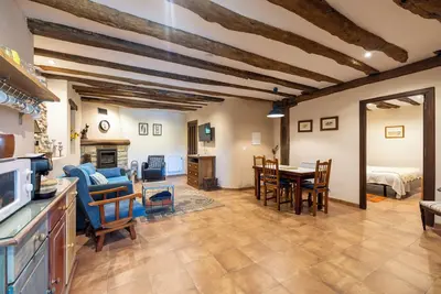 Image de Appartement Rural Gazume appartement confortable avec cheminée.