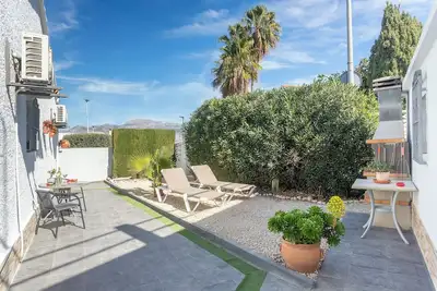 Image de Albir, grand patio, barbecue, vues, relax. Près de la plage et des montagnes.