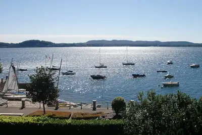 Image de Lesa Centre Villa vue panoramique sur le lac, grand jardin et ponton privé, WiFi