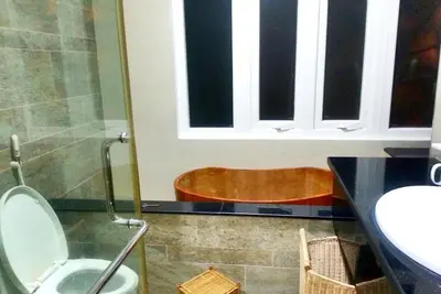 Image de Chambre privée avec vue verte