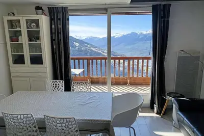 Image de Paradiski proche des pistes vallandry