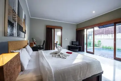 Image de Pb -1br Saraswati · ❤️Deluxe 1br Private Pool Villa Seminyak Bali