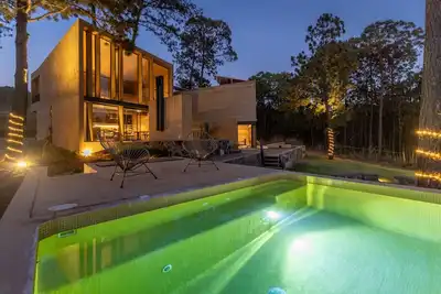 Image de Luxueux chalet moderne / piscine chauffée / Mazamitla / belle forêt / vue imprenable