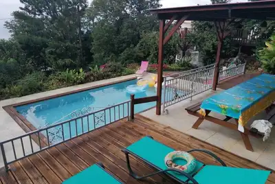 Villa Salamandre Piscine Vue Mer  De 8 A 21 Personnes 700 M De La Plage.