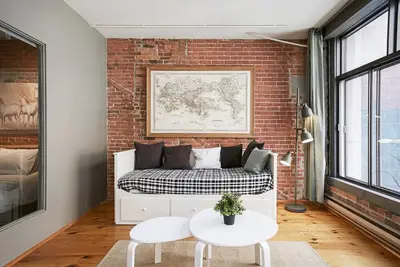 Loft industriel-chic dans le Vieux-Montréal
