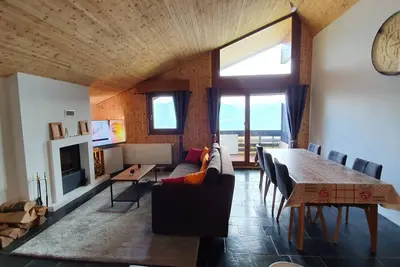Image de Magnifique appart - Vue imprenable, au pied des pistes