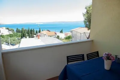 Image de Appartement dans Duće avec vue mer, Balcon, Climatisation, Wifi (132-6)