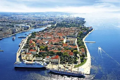 Image de Appartement dans Privlaka avec terrasse, Climatisation, Wifi, Machine à laver (4839-1)