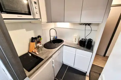 2 pièces+cabine 4\/6 personnes coeur station 32m²