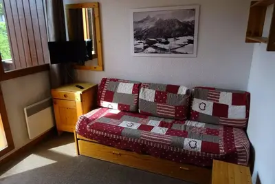 Image de Studio 4 personnes à Vallandry en centre station et proche des pistes