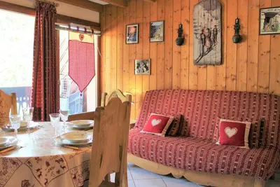Image de Appartement cosy 2 pièces, 6 couchages, à 100m des pistes et commerces, Vars Les Claux