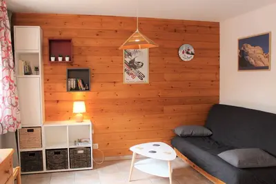 Image de Appartement spacieux 3 pièces, 6 couchages, balcon, proche commerces et pistes à Vars Les Claux