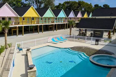 Image de Superbes cabines en bord de mer