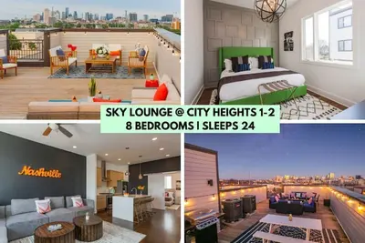 Image de Ech1-2 ★ Deux énormes maisons ★ Vues du centre-ville et des tonnes d'espace extérieur! ★ 24 couchages! ★