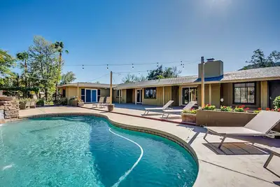 Image de Meilleur emplacement à Paradise Valley 4br / 2ba avec piscine / cheminée à 1, 6 km de Scottsdale