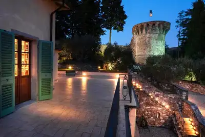 Image de Villa Il Torrione: Élégance et luxe entre Lucca et Florence avec Spa